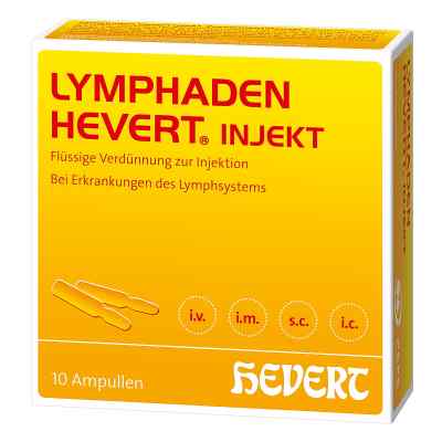 Lymphaden Hevert injekt Ampullen 10 stk von Hevert-Arzneimittel GmbH & Co. K PZN 08883849