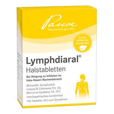 Lymphdiaral Halstabletten 100 stk von Pascoe pharmazeutische Präparate PZN 03898510