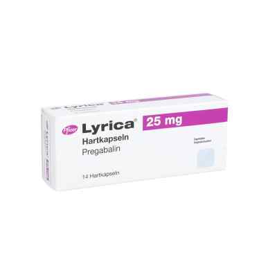 Lyrica 25 mg Hartkapseln 14 stk von Viatris Healthcare GmbH PZN 03389085
