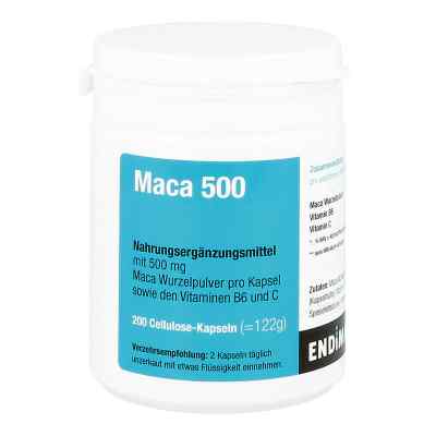 Maca 500 Kapseln 200 stk von ENDIMA Vertriebsgesellschaft mbH PZN 04201089