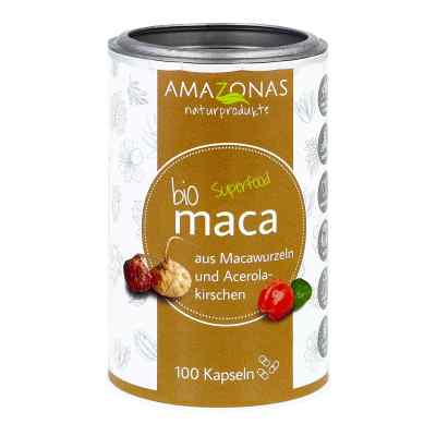 Maca Bio Vegicaps Acerola 60 g von AMAZONAS Naturprodukte Handels G PZN 17230744