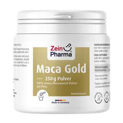 Maca Gold Pulver 250 g von Zein Pharma - Germany GmbH PZN 07020885