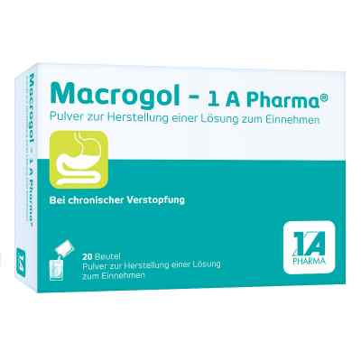 Macrogol-1a Pharma Plv.z.her.e.lsg.z.einnehmen 20 stk von 1 A Pharma GmbH PZN 14264062
