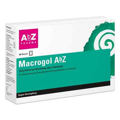 Macrogol Abz Pulver zur, zum Herst.e.Lsg.z.Einneh. 10 stk von AbZ Pharma GmbH PZN 10398860