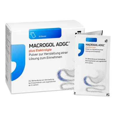 Macrogol Adgc Plus Elektrolyte 20 stk von Zentiva Pharma GmbH PZN 18084428