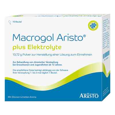 Macrogol Aristo Plus Elektrolyte 13,72 g Pulver