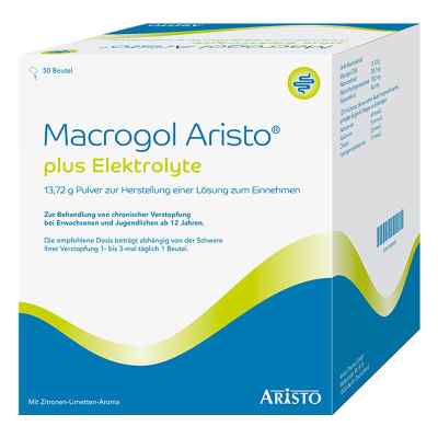 Macrogol Aristo Plus Elektrolyte 13,72 g Pulver