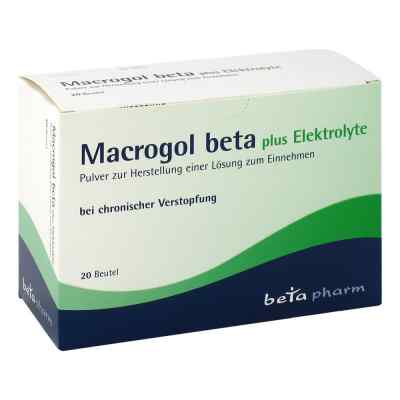 Macrogol beta plus Elektrolyte 20 stk von betapharm Arzneimittel GmbH PZN 09247038