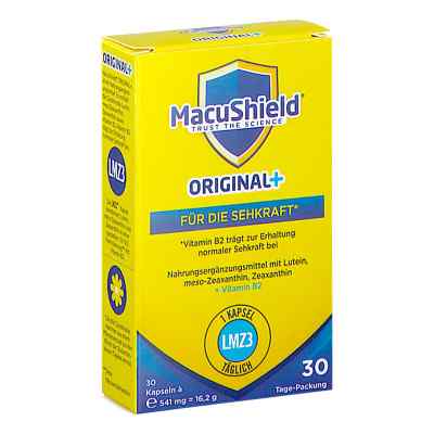 Macushield Original+ 30-tage Weichkapseln 30 stk von Alliance Pharmaceuticals GmbH PZN 17868955