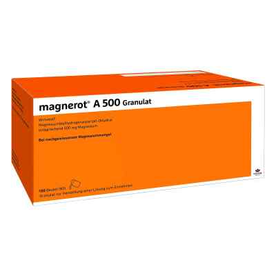 Magnerot A 500 Beutel Granulat 100 stk von Wörwag Pharma GmbH & Co. KG PZN 06321308