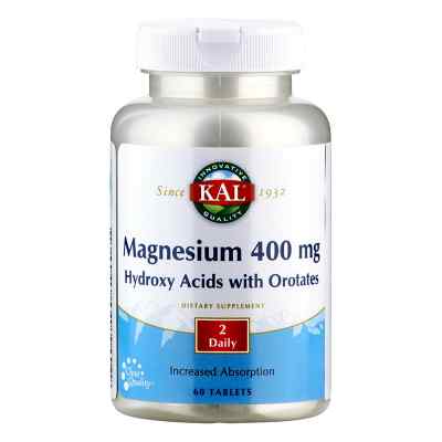 Magnesium 400 mg mit Actisorb Tabletten 60 stk von Supplementa GmbH PZN 16599714