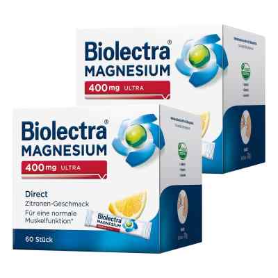 Magnesium Biolectra 400 mg Ultra Direct Zitrone