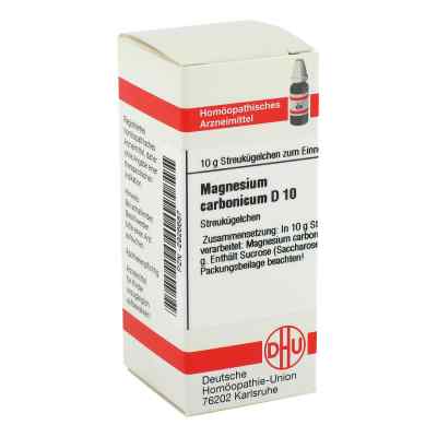 Magnesium Carbonicum D10 Globuli 10 g von DHU-Arzneimittel GmbH & Co. KG PZN 02926687