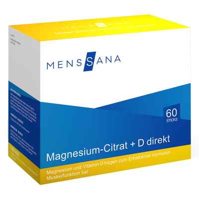 Magnesium-Citrat+D direkt MensSana Sticks