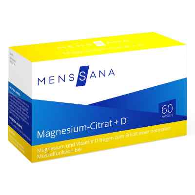 Magnesium-Citrat+D MensSana Kapseln