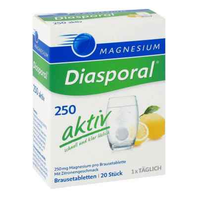Magnesium Diasporal 250 aktiv Brausetabletten 20 stk von Protina Pharmazeutische GmbH PZN 02451652