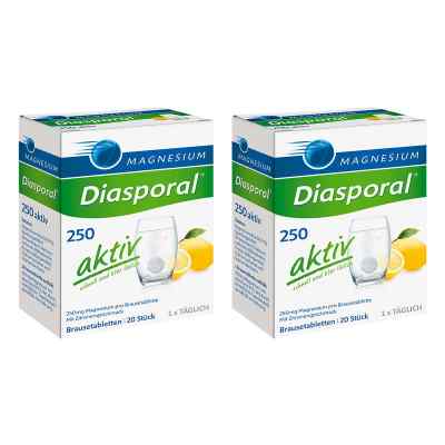 Magnesium Diasporal 250 Aktiv Brausetabletten