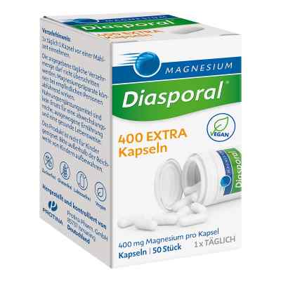 Magnesium Diasporal 400 Extra Kapseln 50 stk von Protina Pharmazeutische GmbH PZN 10192584
