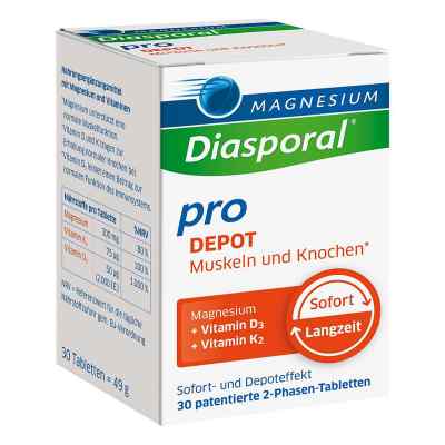 Magnesium-Diasporal® Pro DEPOT Muskeln und Knochen 30 stk von Protina Pharmazeutische GmbH PZN 18160141