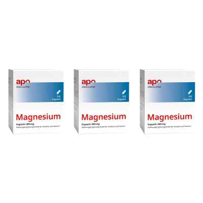 Magnesium Kapseln 400 Mg 3x105 stk von VIS-VITALIS GMBH PZN 08102067