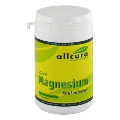 Magnesium Kautabletten ohne Zucker 90 stk von allcura Naturheilmittel GmbH PZN 03801002