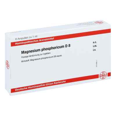 Magnesium Phosphoricum D8 Ampullen 8X1 ml von DHU-Arzneimittel GmbH & Co. KG PZN 11707174