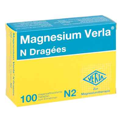 Magnesium Verla N Dragees 100 stk von Verla-Pharm Arzneimittel GmbH &  PZN 03554934
