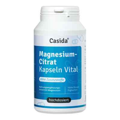Magnesiumcitrat Kapseln Vital 120 stk von Casida GmbH PZN 14362474