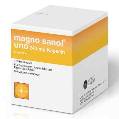 Magno Sanol uno 243 mg Magnesium Kapseln