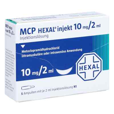 Mcp Hexal injekt 2 ml Injektionslösung 5 stk von Hexal AG PZN 07553311