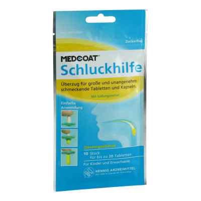 Medcoat Schluckhilfe Gel 10 stk von Hennig Arzneimittel GmbH & Co. K PZN 11167588