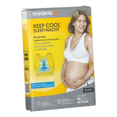 Medela Keep Cool Schlaf Bh L Schwarz