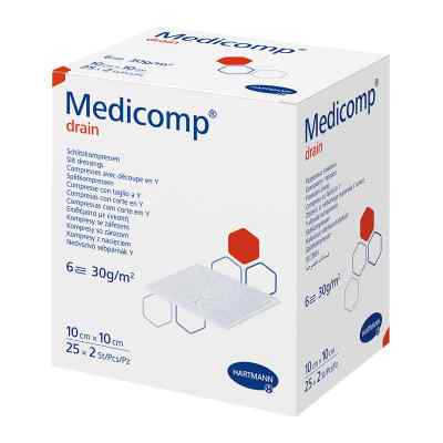 Medicomp Drain St 10x10 6f 25X2 stk von PAUL HARTMANN AG PZN 16585505