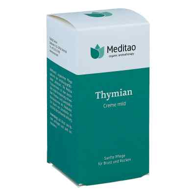 Meditao Thymiancreme mild 50 ml von TAOASIS GmbH Natur Duft Manufakt PZN 10557100