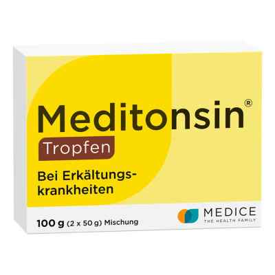 Meditonsin Tropfen bei ersten Anzeichen einer Erkältung