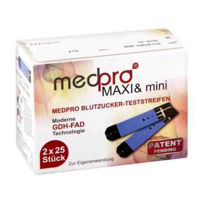 Medpro Maxi & Mini Blutzucker Teststreif.single