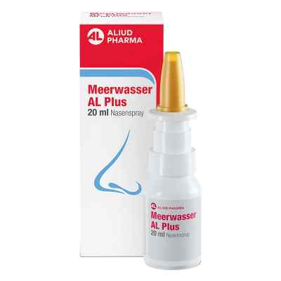 Meerwasser AL Plus Nasenspray zur Befeuchtung bei Schnupfen