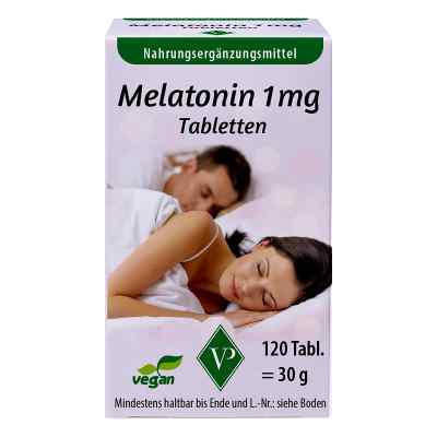 Melatonin 1 Mg Tabletten 120 stk von Velag Pharma GmbH PZN 18448913