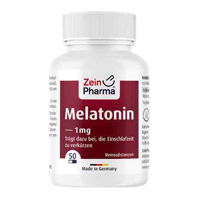 Melatonin Kapseln 1 mg 50 stk von ZeinPharma Germany GmbH PZN 09542748