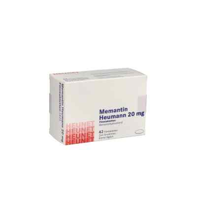 Memantin Heumann 20 mg Filmtabletten Heunet 42 stk von Heunet Pharma GmbH PZN 16060599