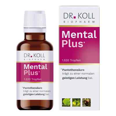 Mental Plus Doktor koll Gemmo Komplex Pantothensäure 50 ml von Dr. Koll Biopharm GmbH PZN 18137685