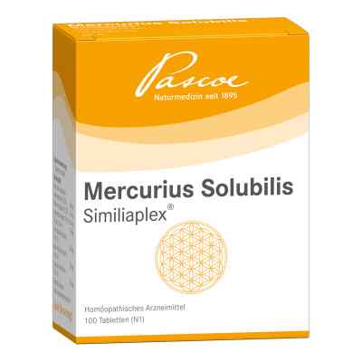 Mercurius Solub. Similiaplex Tabletten 100 stk von Pascoe pharmazeutische Präparate PZN 05463762