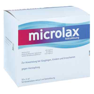 Microlax Rektallösung 50X5 ml von EurimPharm Arzneimittel GmbH PZN 03068990