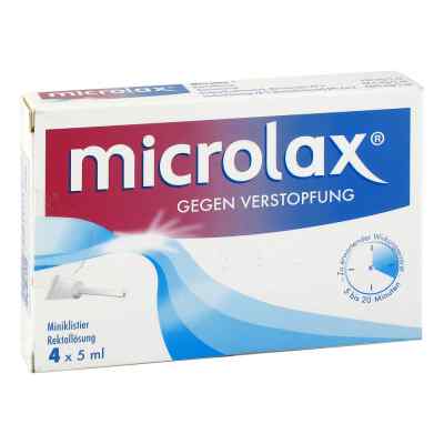 Microlax Rektallösung Klistiere 4X5 ml von Pharma Gerke Arzneimittelvertrie PZN 13248606