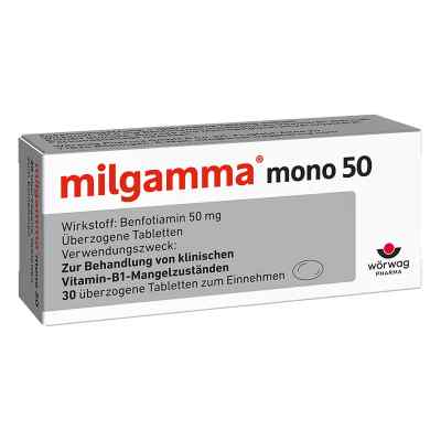 Milgamma mono 50 überzogene Tabletten