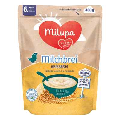 Milupa Milchbrei Miluvit mit Griess ab dem 6.Monat Pulver   von  PZN 08101919