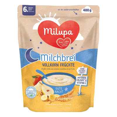 Milupa Milchbrei Vollkorn Früchte ab dem 6.Monat 400 g von Danone Deutschland GmbH PZN 08101921