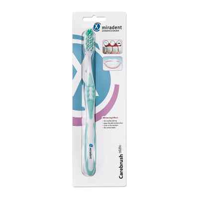 Miradent Carebrush white green Zahnbürste