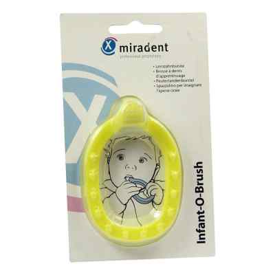 Miradent Kinder-lernzahnbürst.infant-o-brush gelb 1 stk von Hager Pharma GmbH PZN 00695172
