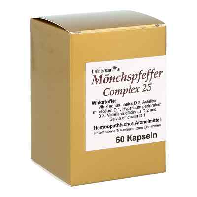 Mönchspfeffer Complex 25 Leinersan Kapseln 60 stk von Diamant Natuur B. V. s.r.o. PZN 00061272